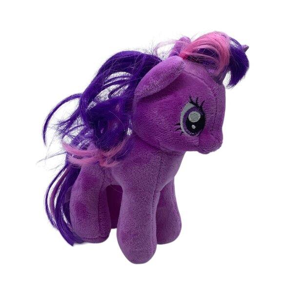 Ty My Little Pony Twilight Sparkle Plush Beanie Baby 2013 Purple Stuffed Animal - Picture 2 of 5